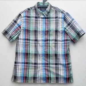 Chaps Men's Colorful Plaid Button Down Shirt